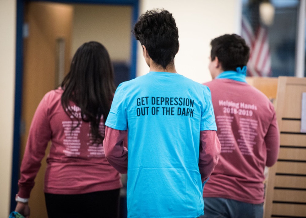 Get Depression Out of the Dark tshirt-1
