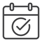 calendar with checkmark